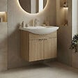 HABITAT ET JARDIN - Meuble Vasque "Purus 55" - 55 x 50 x 58 cm - Sonomo Oak - vignette
