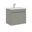 HABITAT ET JARDIN - Meuble Vasque "Tivoli 65" - 65 x 45 x 57 cm - Matte Cashmere - vignette