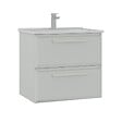HABITAT ET JARDIN - Meuble Vasque "Nuvola 65 v2" - 65 x 50 x 62 cm - Cashmere - vignette