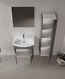 HABITAT ET JARDIN - Meuble Vasque "Purus 65" - 65 x 50 x 58 cm - Matte Anthracite - vignette