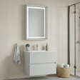 HABITAT ET JARDIN - Ensemble Meuble Vasque avec Miroir (2 Pièces) "Nest 71 v2" - 71 x 51 x 55 cm - Matte Cashmere - vignette
