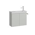 HABITAT ET JARDIN - Meuble Vasque "Ferla 60" - 60 x 22 x 50 cm - Matte Cashmere - vignette