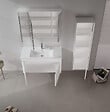 HABITAT ET JARDIN - Meuble Vasque "Side 100 v3" - 100 x 45 x 52 cm - Matte White - vignette