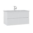 HABITAT ET JARDIN - Meuble Vasque "Moonlight 90 v2" - 91 x 51 x 51 cm - Matte White - vignette