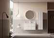 HABITAT ET JARDIN - Meuble Vasque "Moonlight 90 v2" - 91 x 51 x 51 cm - Matte White - vignette