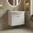 HABITAT ET JARDIN - Meuble Vasque "Purus 65" - 65 x 50 x 58 cm - White - vignette