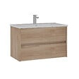HABITAT ET JARDIN - Meuble Vasque "Side 85 v2" - 85 x 45 x 52 cm - Oak - vignette