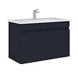 HABITAT ET JARDIN - Meuble Vasque "Tivoli 85" - 85 x 45 x 57 cm - Matte Navy Blue - vignette