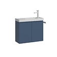 HABITAT ET JARDIN - Meuble Vasque "Ferla 60" - 60 x 22 x 50 cm - Petrol Blue - vignette