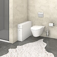 HABITAT ET JARDIN - Meuble de salle de bain en bois "Smart" - 20 x 60 x 55 cm - Blanc - vignette