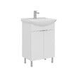HABITAT ET JARDIN - Meuble Vasque "Purus 55" - 55 x 50 x 83 cm - White - vignette