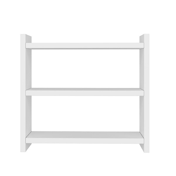 HABITAT ET JARDIN - Étagère de cuisine en bois "Cosmic" - 44 x 10 x 40 cm - Blanc - large