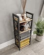 HABITAT ET JARDIN - Étagère multifonctionnelle en bois "Mini" - 23 x 18 x 64 cm - Noir - vignette