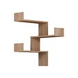 HABITAT ET JARDIN - Étagère murale en bois "Luksa" - 60 x 90 x 60 cm - Chêne - vignette