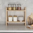 HABITAT ET JARDIN - Étagère de cuisine en bois "Denver" - 34 x 10 x 30 cm - Pin atlantique - vignette