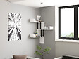 HABITAT ET JARDIN - Étagère murale en bois "Bombe" - 60 x 20 x 105 cm - Blanc - vignette