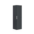 HABITAT ET JARDIN - Armoire de Salle de Bain "Purus Desna 40" - 40 x 32 x 138 cm - Matte Anthracite - vignette