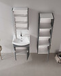 HABITAT ET JARDIN - Armoire de Salle de Bain "Purus Desna 40" - 40 x 32 x 138 cm - Matte Anthracite - vignette