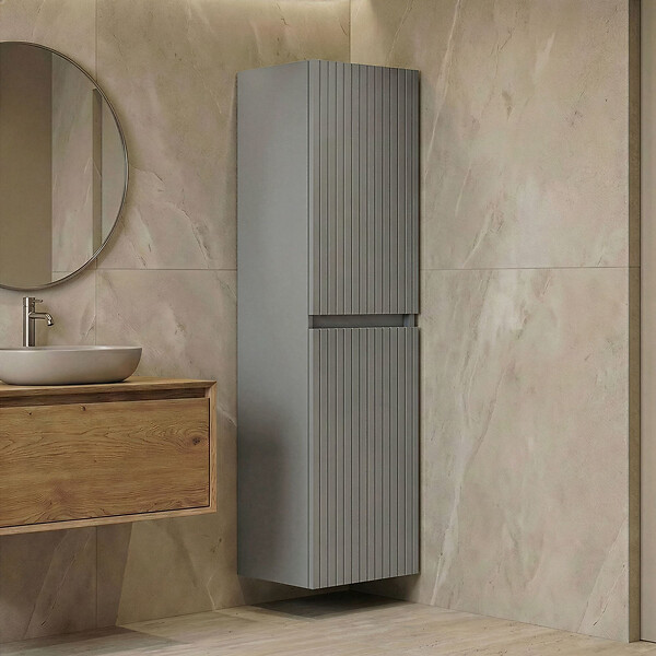 HABITAT ET JARDIN - Armoire de Salle de Bain "Tivoli 40" -  cm - Matte Cashmere - large