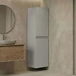 HABITAT ET JARDIN - Armoire de Salle de Bain "Nest 40 v2" - 40 x 32 x 138 cm - Matte Cashmere - vignette