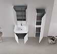 HABITAT ET JARDIN - Armoire de Salle de Bain "Tivoli 40" -  cm - Matte White - vignette