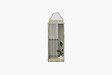 HABITAT ET JARDIN - Miroir en bois "Sahmaran " - 50 x 160 cm - Beige - vignette