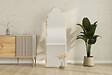 HABITAT ET JARDIN - Miroir en bois "Sahmaran " - 50 x 160 cm - Beige - vignette