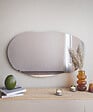 HABITAT ET JARDIN - Miroir en bois "Lossa" - 52 x 89 cm - Noir - vignette