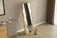 HABITAT ET JARDIN - Miroir en bois "Aror" - 50 x 160 cm - Beige - vignette
