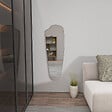 HABITAT ET JARDIN - Miroir psyché en bois "Reos" - 40 x 120 cm - Transparent - vignette