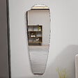 HABITAT ET JARDIN - Miroir psyché en bois "Reos" - 40 x 120 cm - Transparent - vignette