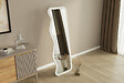 HABITAT ET JARDIN - Miroir en bois "Asel" - 50 x 160 cm - Blanc - vignette