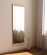 HABITAT ET JARDIN - Miroir en bois "Azus" - 40 x 120 cm - Marron - vignette