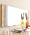 HABITAT ET JARDIN - Miroir en bois "Azus" - 40 x 120 cm - Marron - vignette