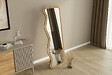 HABITAT ET JARDIN - Miroir en bois "Asel" - 50 x 160 cm - Beige - vignette