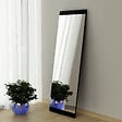HABITAT ET JARDIN - Miroir en bois "Azus" - 40 x 120 cm - Noir - vignette