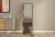 HABITAT ET JARDIN - Miroir en bois "Asel" - 50 x 160 cm - Marron - vignette