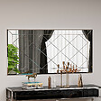 HABITAT ET JARDIN - Miroir en bois "Pauli" - 120 x 60 cm - Blanc - vignette