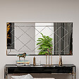 HABITAT ET JARDIN - Miroir en bois "Pauli" - 120 x 60 cm - Blanc - vignette