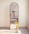 HABITAT ET JARDIN - Miroir en bois "Emma" - 50 x 160 cm - Marron - vignette