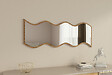 HABITAT ET JARDIN - Miroir en bois "Safi" 40 x 2,2 x 120 cm - Blanc - vignette