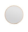 HABITAT ET JARDIN - Miroir en bois "Ozze" - 60 x 60 cm - Beige - vignette