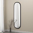 HABITAT ET JARDIN - Miroir en bois "Magnum" - 40 x 120 cm - Noir - vignette