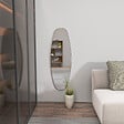 HABITAT ET JARDIN - Miroir cheval en bois "Venti" - 40 x 120 cm - Transparent - vignette