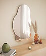 HABITAT ET JARDIN - Miroir en bois "Baby" - 40 x 72 cm - Noir - vignette