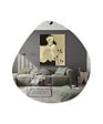 HABITAT ET JARDIN - Miroir en bois "Besso" - 60 x 60 cm - Noir - vignette