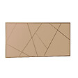 HABITAT ET JARDIN - Miroir en bois "Orezo" - 120 x 60 cm - Bronze - vignette