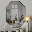 HABITAT ET JARDIN - Miroir décoratif en bois "Lost" - 45 x 70 cm - Marron - vignette
