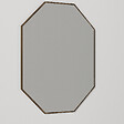 HABITAT ET JARDIN - Miroir décoratif en bois "Lost" - 45 x 70 cm - Marron - vignette