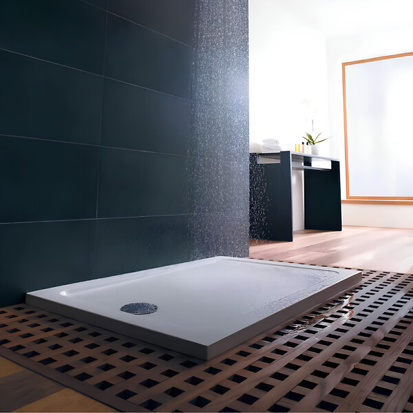 JACOB DELAFON - Receveur de douche Flight rectangle extra plat antidérapant 110 x 80 cm - large